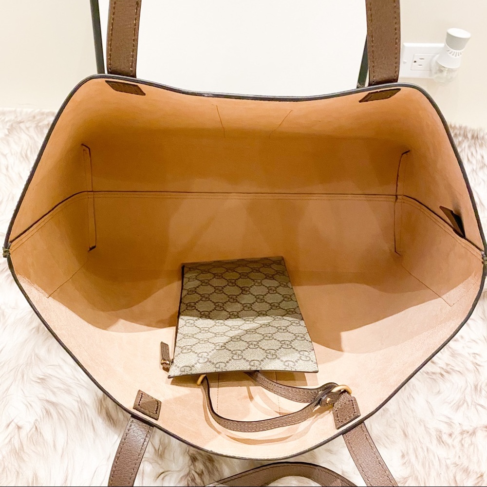 100% authentic Gucci OPHIDIA GG TOTE - Picture 3 of 14